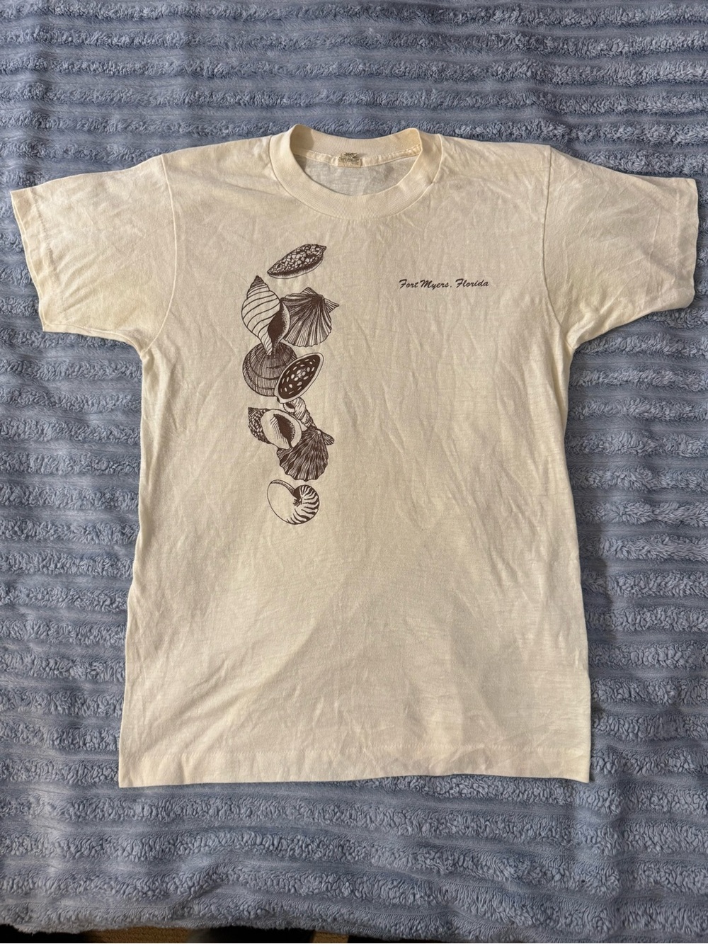Vintage Screen Stars Fort Myers Florida Shell Tee - Size M